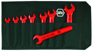 Insulated Open End Inch Wrench 8 Piece Set Includes: 5/16" - 3/4" In Canvas Pouch - Best Tool & Supply
