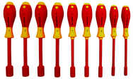 Insulated Nut Driver Inch Set Includes: 3/16" - 5/8"; in Roll Up Pouch. 9 Pieces - Best Tool & Supply