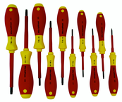 Insulated Torx® Screwdriver Set T6 - T30. 10 Pieces - Best Tool & Supply