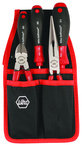 Soft Grip Belt Pack Pouch Set With Slotted & Philips Drivers Diagonal Cutters & Long Nose Pliers. 5 Pc. Set - Best Tool & Supply