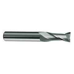 16mm Dia. x 92mm Overall Length 2-Flute Square End Solid Carbide SE End Mill-Round Shank-Center Cut-Uncoated - Best Tool & Supply