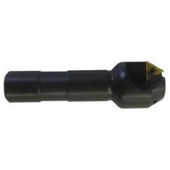 60° Point- 0.212" Min- 0.5" SH- Indexable Countersink & Chamfering Tool - Best Tool & Supply