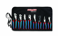 Channellock Code Blue 8 Pc. Plier Set - Contains 9.5 and 10 in. Tongue and Groove; 9 in. High Leverage Linemens; Cable Cutter; Crimping/Cutting Tool; 8 in. End Cutting; Long Nose and Diagonal Cutting Plier - Best Tool & Supply