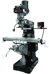 9 x 49" Table Variable Speed Mill With 3-Axis ACU-RITE 200S (Quill) DRO and Servo X - Y - Z-Axis Powerfeeds - Best Tool & Supply