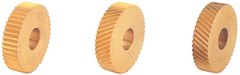 Knurling Wheel - 5/16" Hole Dia; 1" Dia; 14 TPI; Straight - Best Tool & Supply