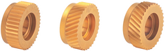 Knurling Wheel - 1/4" Hole Dia; 1/2" Dia; 25 TPI - Best Tool & Supply