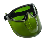 Capstone Shield - Shade 3 IR Lens - Green Frame - Goggle - Best Tool & Supply