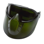 Capstone Shield - Shade 5 IR Lens - Green Frame - Goggle - Best Tool & Supply