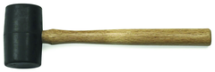 16 OZ RUBBER MALLET WOOD - Best Tool & Supply