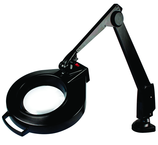 28" Arm 2.25X LED Mag Ben Bench Clamp, Floating Arm Circline - Best Tool & Supply