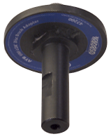 For use with 8" Brush Dia. - Uni-Lok Disc Brush Adapter - Best Tool & Supply
