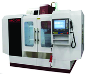 MC30 CNC Machining Center, Travels X-Axis 30",Y-Axis 18", Z-Axis 22" , Table Size 16.5" X 31.5", 25HP 220V 3PH Motor, CAT40 Spindle, Spindle Speeds 60 - 8,500 Rpm, 24 Station High Speed Arm Type Tool Changer - Best Tool & Supply