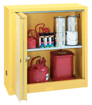 Flammable Liqiuds Storage Cabinet - #5441N 43 x 18 x 44'' (2 Shelves) - Best Tool & Supply