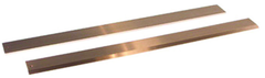 #SE36SSHD - 36" Long x 2-1/16" Wide x 17/64" Thick - Stainless Steel Straight Edge - No Bevel; No Graduations - Best Tool & Supply