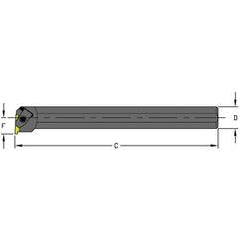S10Q NEL2 Steel Boring Bar - Best Tool & Supply