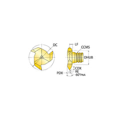 Brand: Ingersoll Cutting Tools / Part #: 5873025