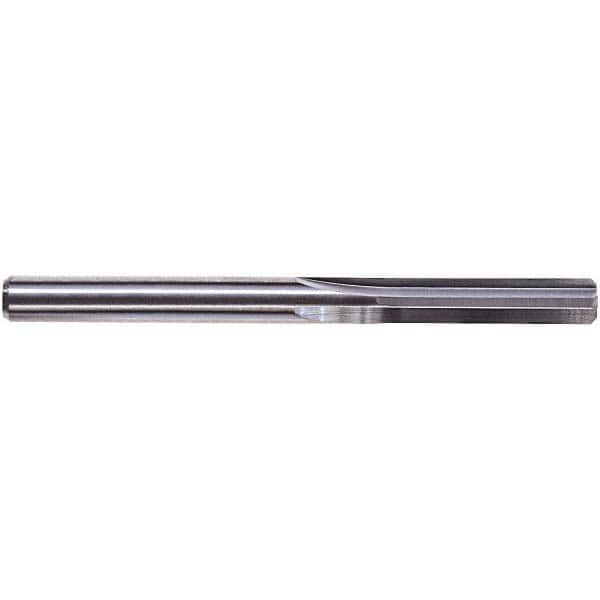 Chucking Reamer: 0.403″ Dia, 3-1/2″ OAL, 1-1/4″ Flute Length, Straight Shank, Solid Carbide 6 Flute, RH