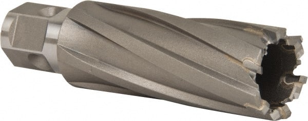 Nitto Kohki - 1" Diam x 2" Deep Carbide-Tipped Annular Cutter - Best Tool & Supply