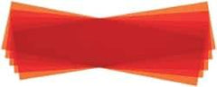 Made in USA - 5 Piece, 5" Wide x 20" Long Plastic Shim Stock Sheet - Amber (Color), ±10% Tolerance - Best Tool & Supply