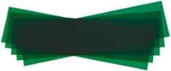 Made in USA - 5 Piece, 5" Wide x 20" Long Plastic Shim Stock Sheet - Green, ±10% Tolerance - Best Tool & Supply