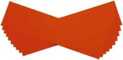 Made in USA - 10 Piece, 5" Wide x 20" Long Plastic Shim Stock Sheet - Coral (Color), ±10% Tolerance - Best Tool & Supply