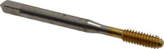 Balax - #10-24 UNC H3 Thread Limit Bottoming Thread Forming Tap - High Speed Steel, TiN Finish, 2-3/8" OAL, 7/8" Thread Length, Right Hand Thread, Series BXB - Best Tool & Supply