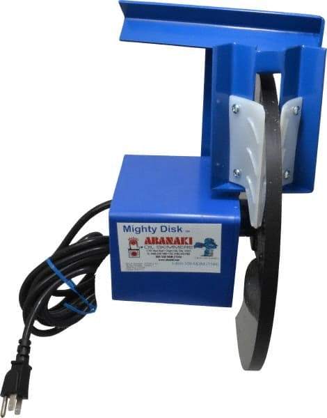 Abanaki - 4" Reach, 1.5 GPH Oil Removal Capacity, Disk Oil Skimmer - 40 to 160°F - Best Tool & Supply