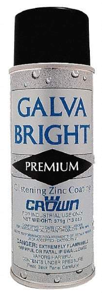 Crown - 16 oz Zinc Cold Galvanizing Compound - Comes in Aerosol, Food Grade - Best Tool & Supply