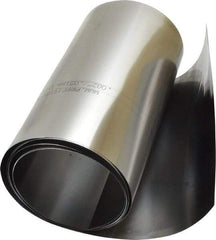 Made in USA - 100 Inch Long x 6 Inch Wide x 0.002 Inch Thick, Roll Shim Stock - Steel - Best Tool & Supply