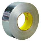 List 4380 2-1/2" x 60 yds Aluminum Foil Tape - Silver - Best Tool & Supply