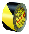 List 5702 48 x" x 36 yds Safety Stripe Tape - Black/Yellow - Best Tool & Supply