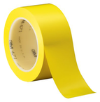 List 471 1" x 36 yds Vinyl Tape - Yellow - Best Tool & Supply