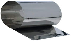 Made in USA - 1.25 m Long x 150 mm Wide x 0.8 mm Thick, Roll Shim Stock - Stainless Steel - Best Tool & Supply