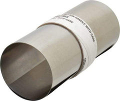 Made in USA - 50 Inch Long x 6 Inch Wide x 0.002 Inch Thick, Roll Shim Stock - Stainless Steel - Best Tool & Supply