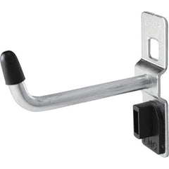 Kennedy - 1/4" Diam, 2" Long Single Vertical End Pegboard Hook - Steel - Best Tool & Supply