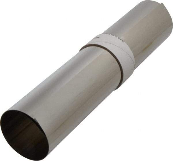 Made in USA - 50 Inch Long x 12 Inch Wide x 0.003 Inch Thick, Roll Shim Stock - Stainless Steel - Best Tool & Supply