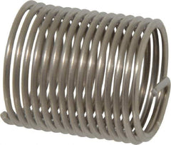 Heli-Coil - 3/4-16 UNF, 1-1/8" OAL, Free Running Helical Insert - 15-1/8 Free Coils, Tanged, 304 Stainless Steel, Bright Finish, 1-1/2D Insert Length - Best Tool & Supply