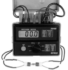 Extech - Electrical Insulation Resistance Testers & Megohmmeters Display Type: Digital LCD Power Supply: 110 VAC - Best Tool & Supply