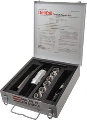 Heli-Coil - 6 Inserts, 7/8-14 UNF, Thread Repair Kit - 1.312" Insert Length - Exact Industrial Supply