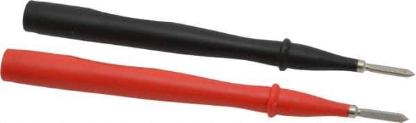 Fluke - Black/Red Electrical Test Equipment Probe - Use with Fluke 175, 177, 179 True RMS Digital Multimeters, Fluke 345 Powers Quality Clamp Meters, Fluke 373 True RMS AC Clamp Meters, Fluke 374 FC True-rms AC/DC Clamp Meters - Best Tool & Supply