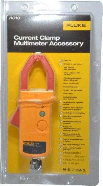 Fluke - Yellow/Red Electrical Test Equipment Clamp - Use with Multimeters - Best Tool & Supply