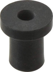 RivetKing - 1/4-20, 0.74" Diam x 0.187" Thick Flange, Rubber Insulated Rivet Nut - UNC Thread, Rubber, 1/2" Body Diam, 0.831" OAL - Best Tool & Supply