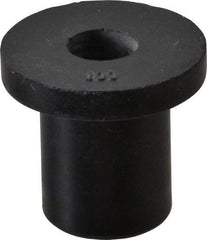 RivetKing - 3/8-16, 1-1/4" Diam x 0.187" Thick Flange, Rubber Insulated Rivet Nut - Neoprene, 3/4" Body Diam, 1-1/16" OAL - Best Tool & Supply