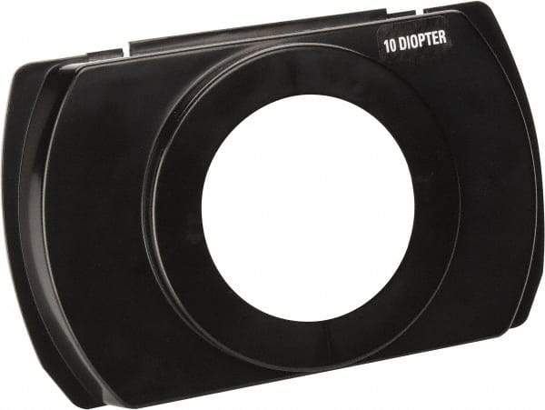 Electrix - 8 Diopter, 3" Wide, Task & Machine Light Magnifier Lens - Black, For Use with 7450 & 7452 Magnifiers - Best Tool & Supply