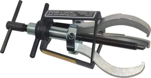 Posi Lock Puller - Steel 3-Jaw Miniature Bearing Puller - 3" Reach, For Bearings, Gears & Pulleys - Best Tool & Supply