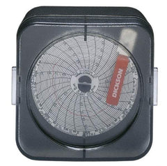 Dickson - 50 to 96°F, 24 Hour Recording Time Chart - 3 Inch Diameter, Use with Sc3 Recorders - Best Tool & Supply