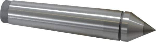 Value Collection - 0.95" Head Diam, Carbide-Tipped Steel Standard Point Solid Dead Center - 3MT Morse Taper, 0.95" Point Diam, 4.92" OAL - Best Tool & Supply