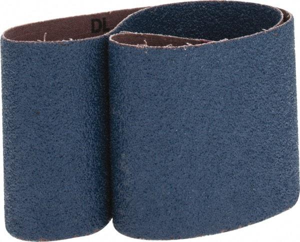 Made in USA - 3" Wide x 24" OAL, 40 Grit, Zirconia Alumina Abrasive Belt - Zirconia Alumina, Coarse, Coated, X Weighted Cloth Backing - Best Tool & Supply