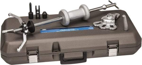 OTC - 13 Piece, 5 Ton Capacity, 4-1/2" Spread, Hammer Puller Set - 3 Jaws, 13-3/8" OAL, 6-1/2" Reach - Best Tool & Supply