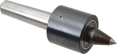 Riten - MT3 Taper Shank, 2" Head Diam 1,830 Lb Capacity Live Center - 2,500 Max RPM, 1-15/16" Head Length, 3/8" Point Diam, 1-1/2" Point Len, 300 Lb Max Workpc, Tracer Point - Best Tool & Supply